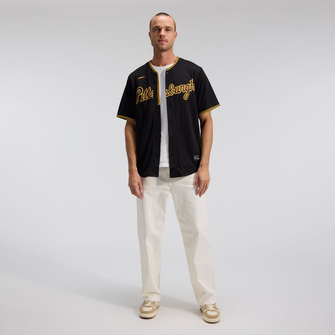 Pittsburgh Pirates Nike Alternate Replica Team Jersey - Black | MLB Fan Gear