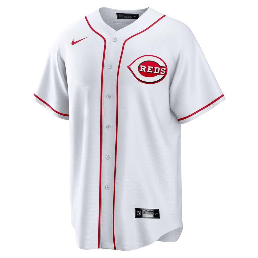 Hunter Greene Cincinnati Reds Nike Home Replica Jersey - White | MLB Fan Gear