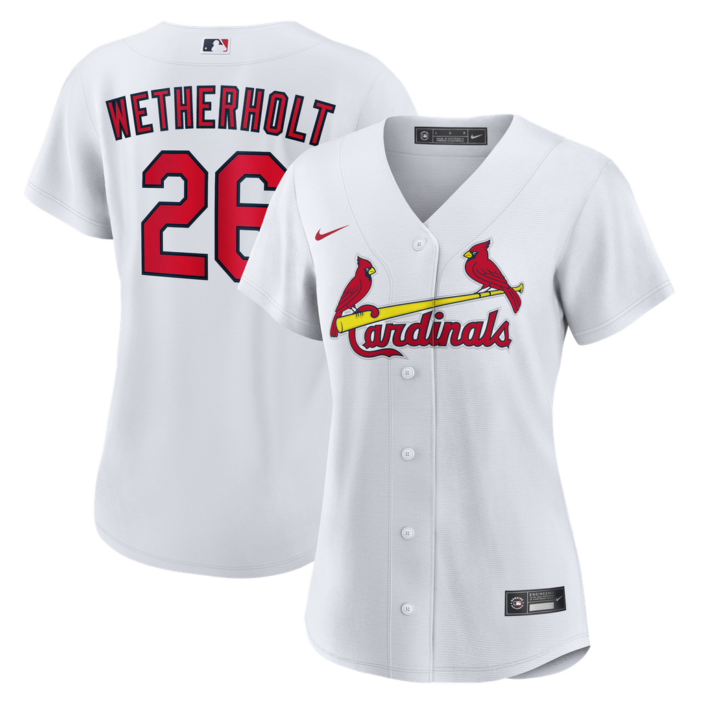 JJ Wetherholt St. Louis Cardinals Nike Women's Home Replica Jersey - White | MLB Fan Gear
