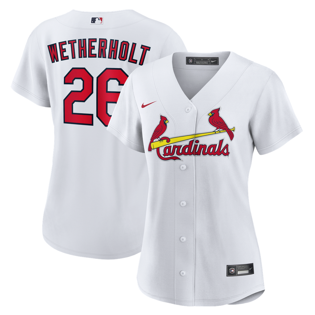 JJ Wetherholt St. Louis Cardinals Nike Women's Home Replica Jersey - White | MLB Fan Gear