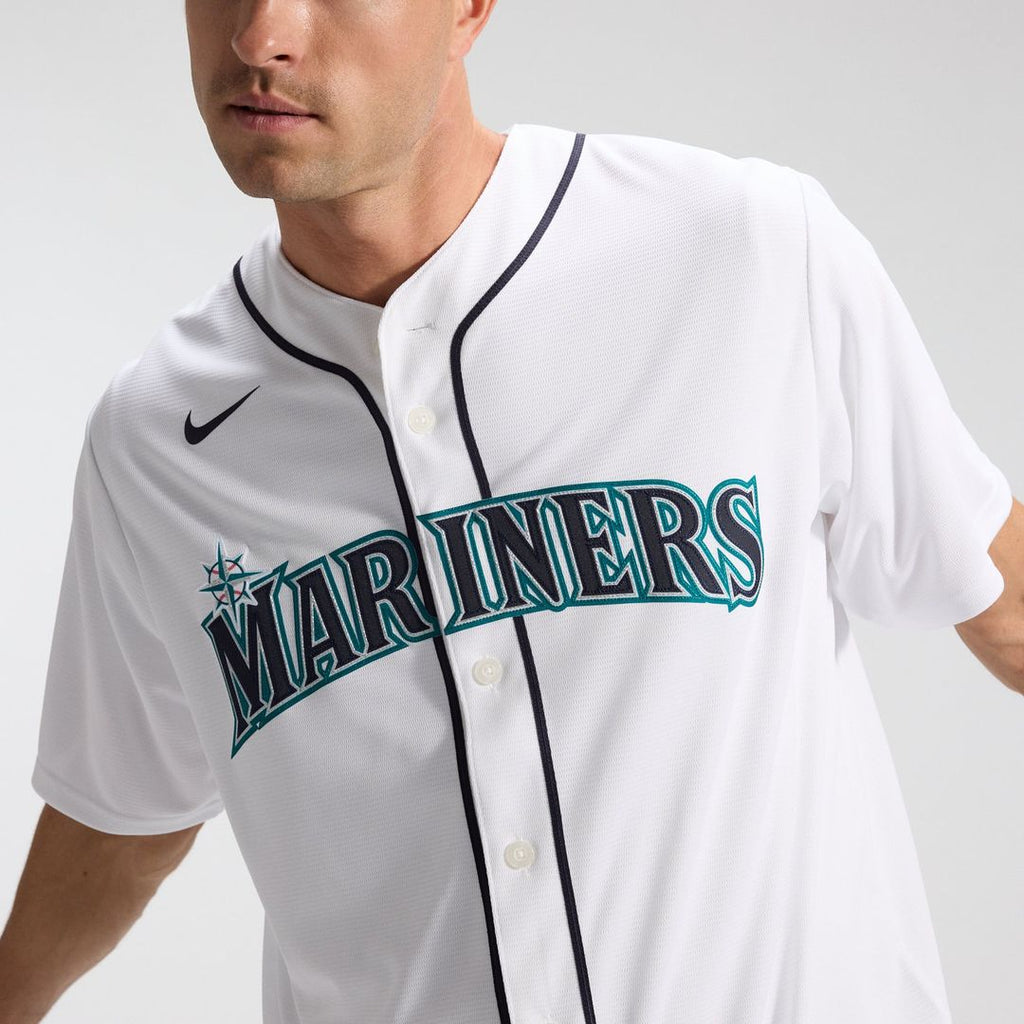 Luis Castillo Seattle Mariners Nike Home Replica Jersey - White | MLB Fan Gear