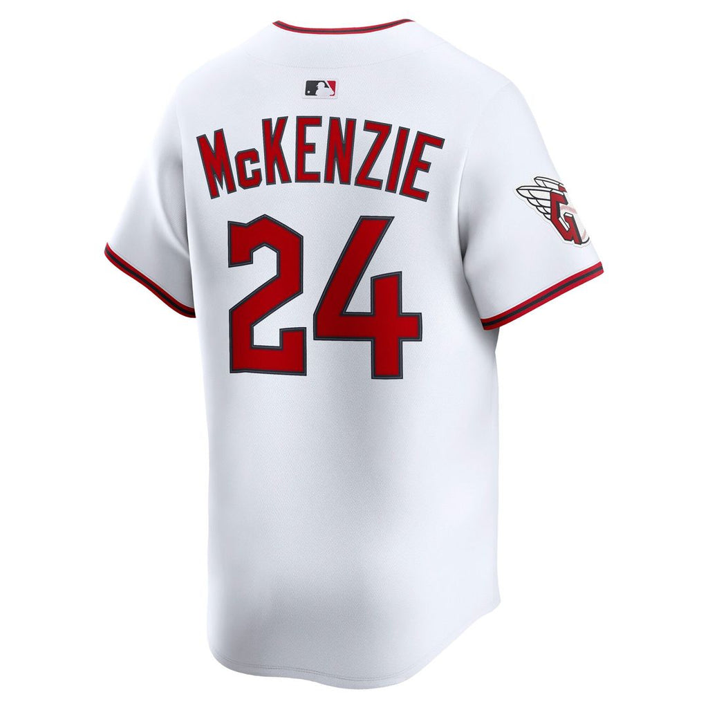 Triston McKenzie Cleveland Guardians Nike Home Limited Player Jersey - White | MLB Fan Gear