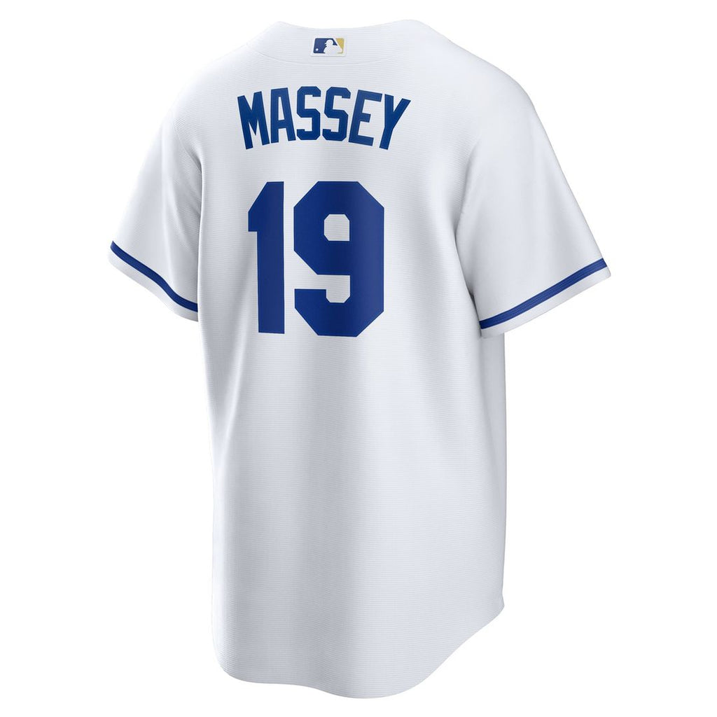 Michael Massey Kansas City Royals Nike Home Replica Jersey - White | MLB Fan Gear