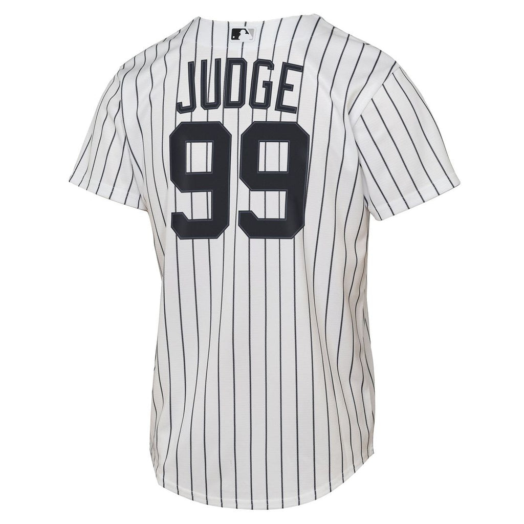 Aaron Judge New York Yankees Nike Youth Home Replica Player Jersey - White | MLB Fan Gear