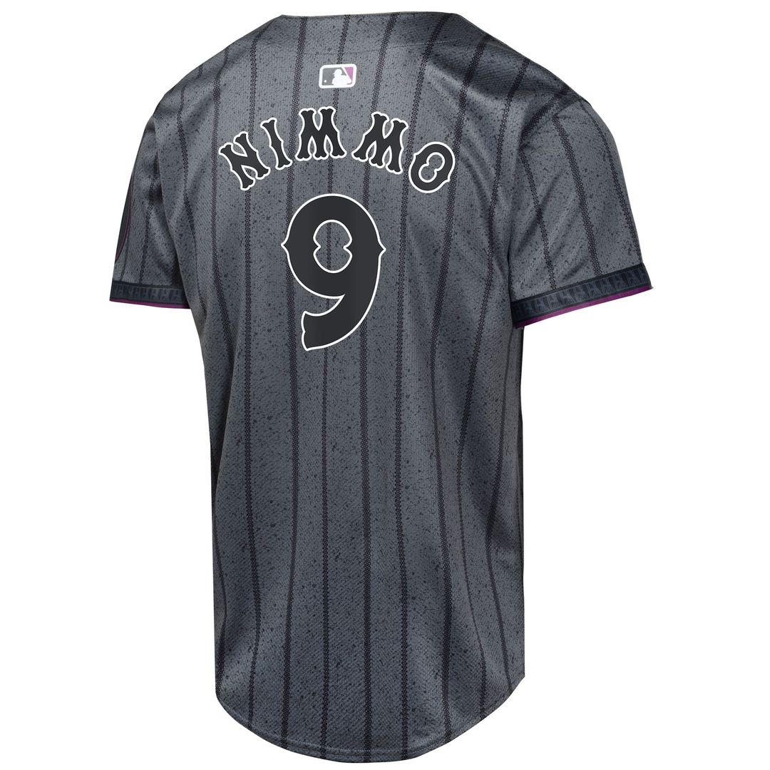 Brandon Nimmo New York Mets Nike Youth 2024 City Connect Limited Player Jersey - Graphite | MLB Fan Gear