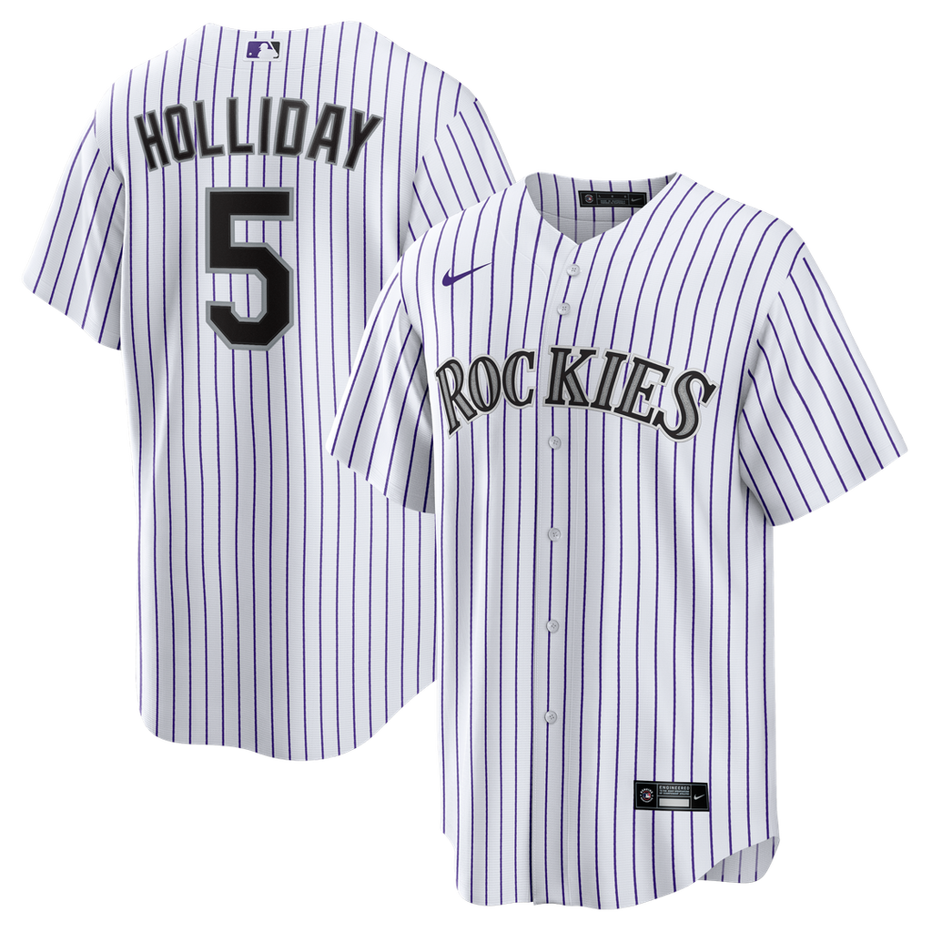 Matt Holliday Colorado Rockies Nike Home Retired Player Replica Jersey - White | MLB Fan Gear