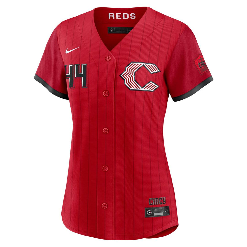 Elly De La Cruz Cincinnati Reds Nike Women's 2026 City Connect Stadium Jersey - Red | MLB Fan Gear