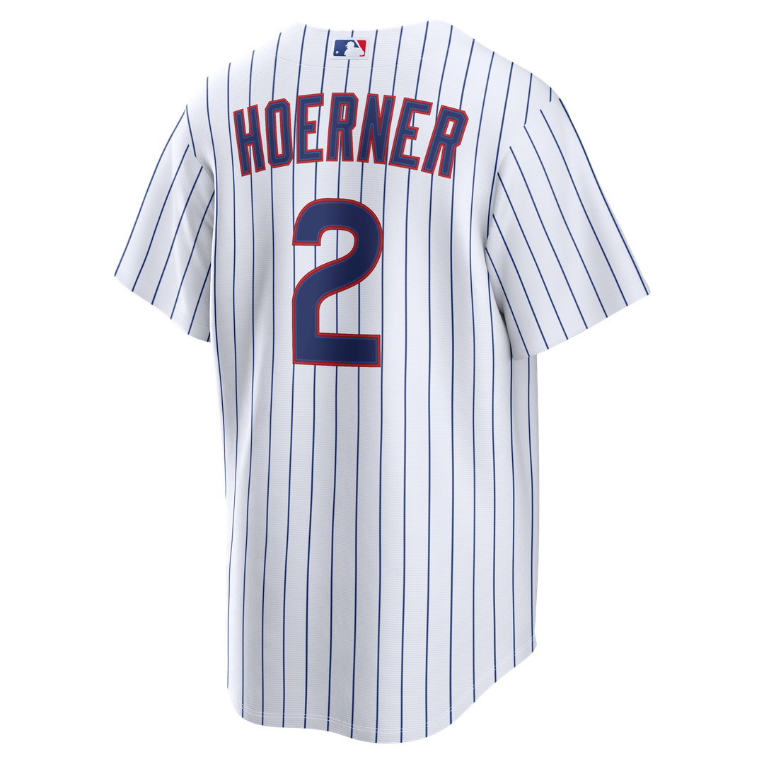 Nico Hoerner Chicago Cubs Nike Home Replica Jersey - White | MLB Fan Gear