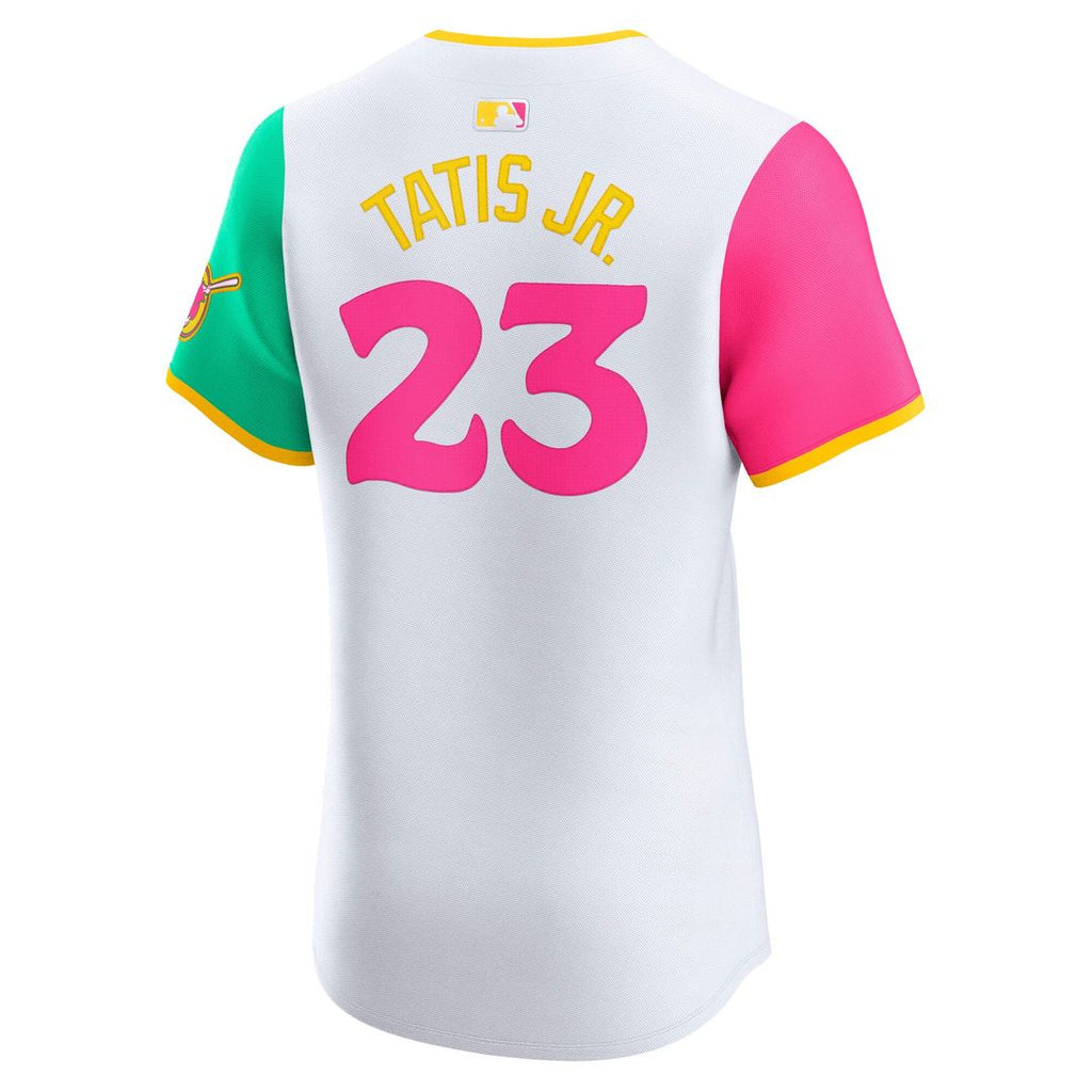 Fernando Tatis Jr. San Diego Padres Nike City Connect Elite Jersey - White | MLB Fan Gear