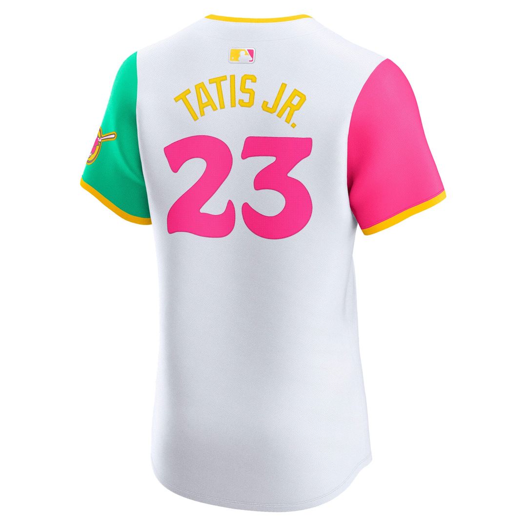 Fernando Tatis Jr. San Diego Padres Nike City Connect Elite Jersey - White | MLB Fan Gear