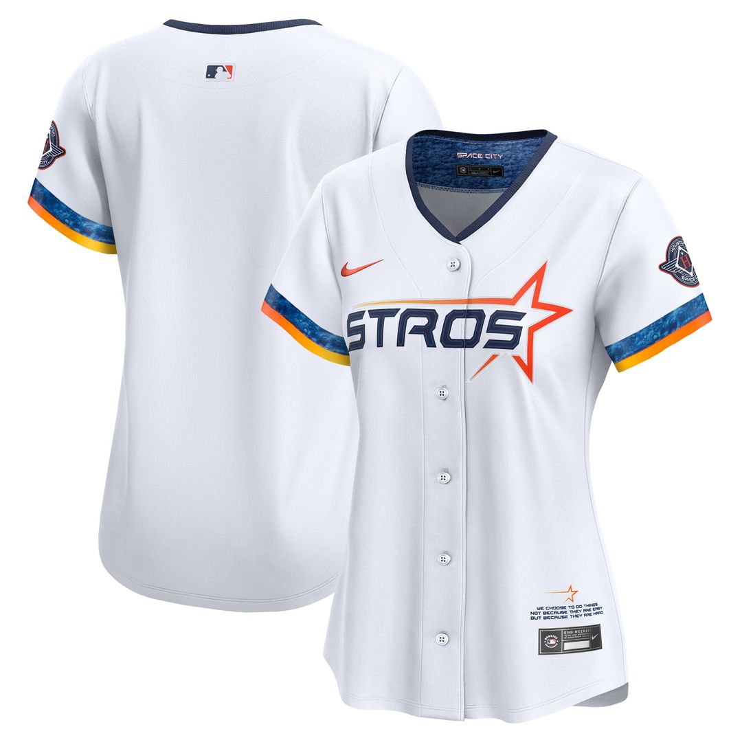 Houston Astros Nike Women's 2025 City Connect Limited Jersey - White | MLB Fan Gear
