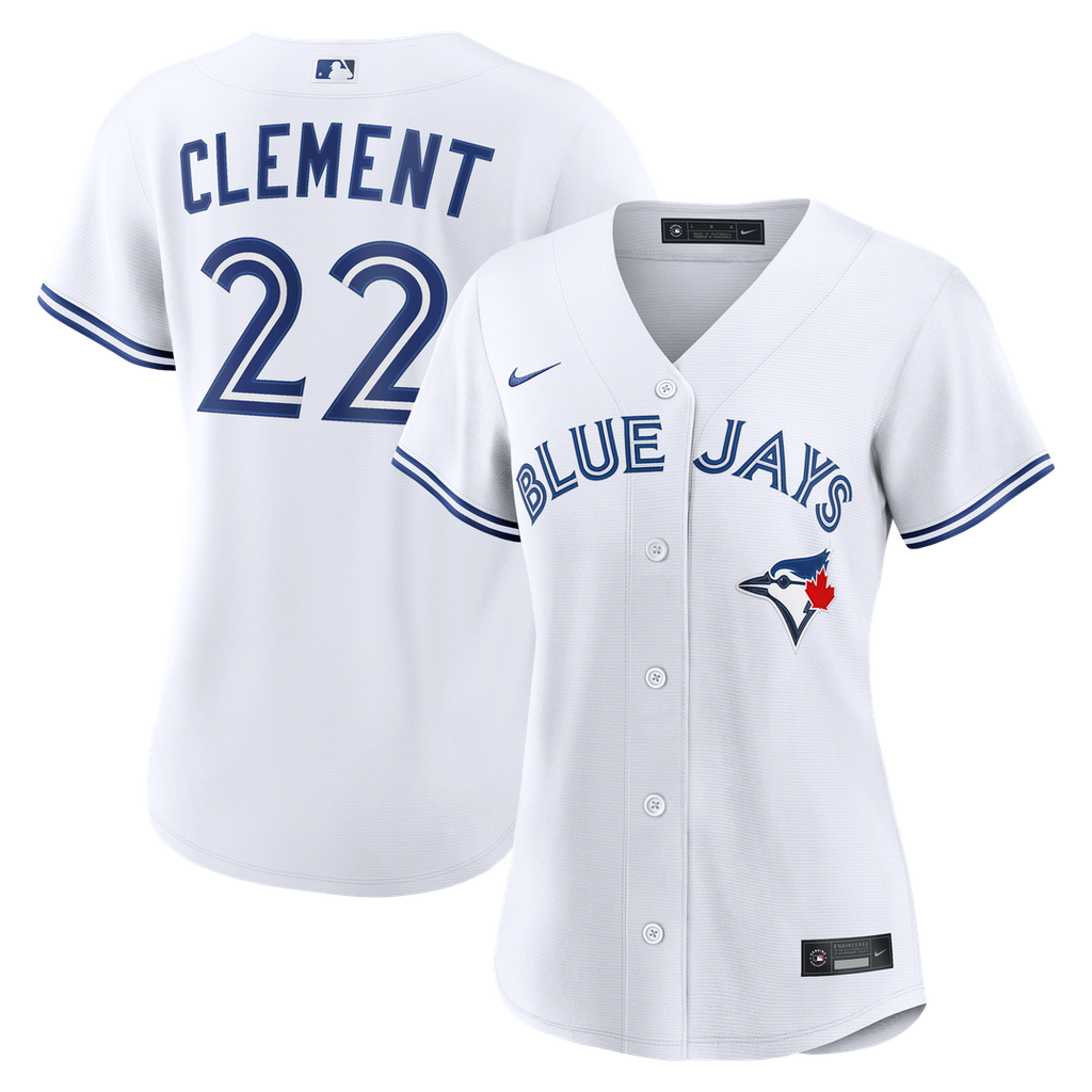 Ernie Clement Toronto Blue Jays Nike Women's Home Replica Jersey - White | MLB Fan Gear
