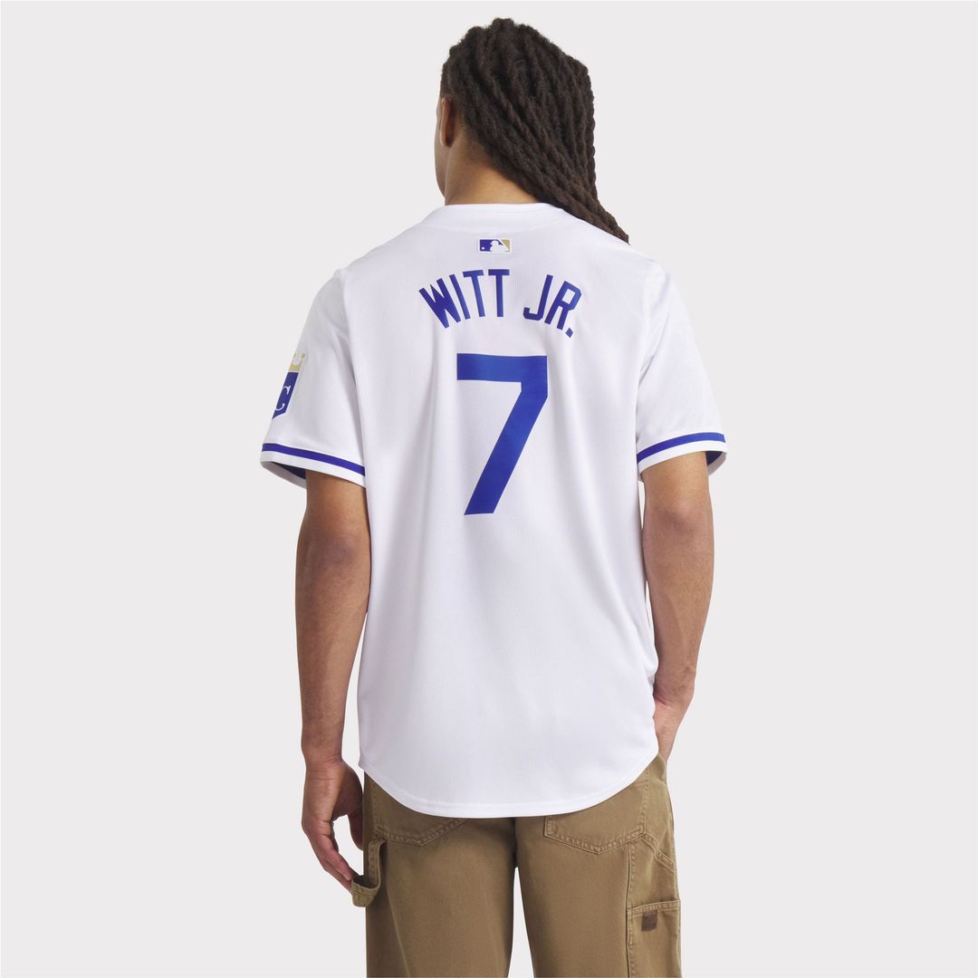 Bobby Witt Jr. Kansas City Royals Nike Home Limited Player Jersey - White | MLB Fan Gear