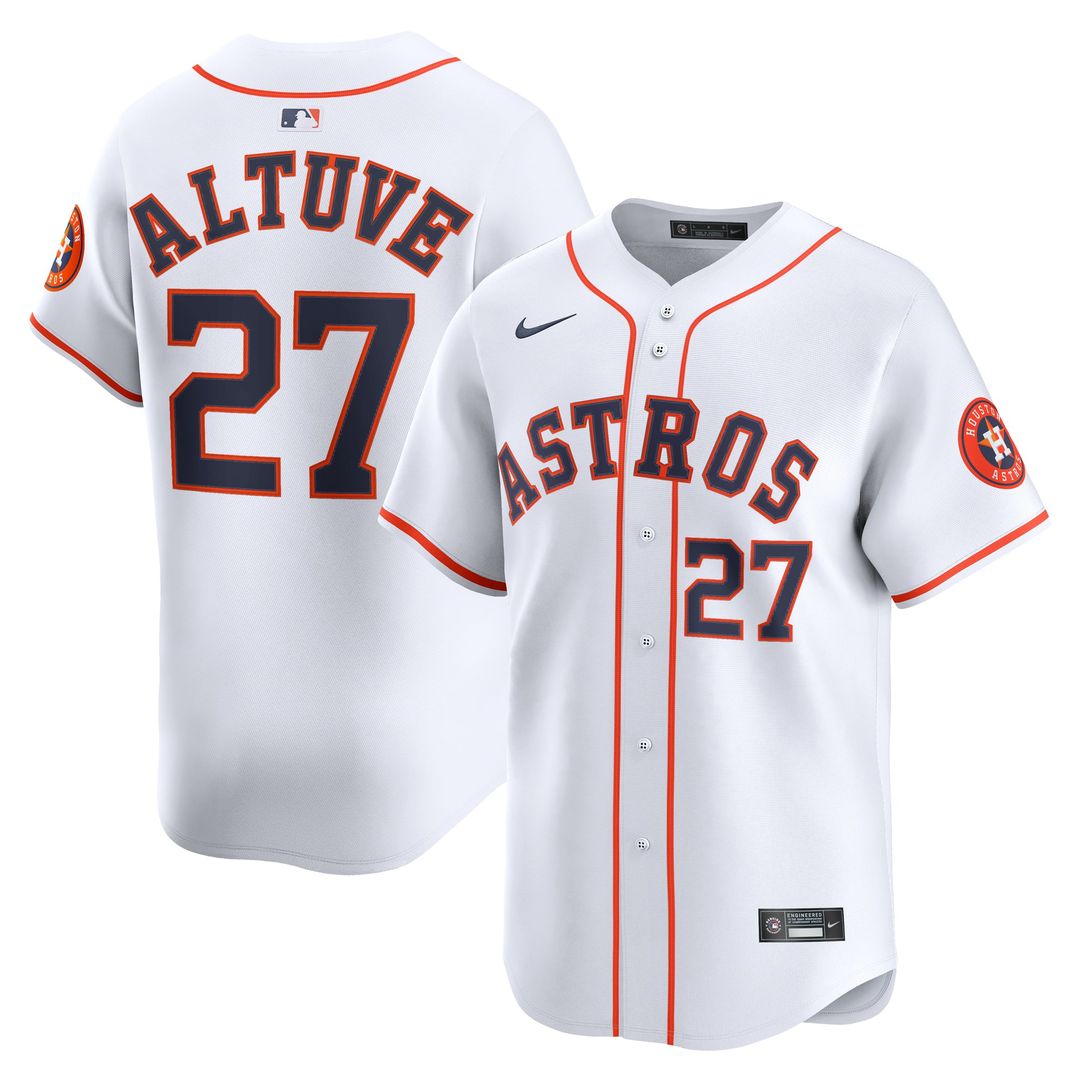 Jose Altuve Houston Astros Nike Road Limited Player Jersey - Gray | MLB Fan Gear