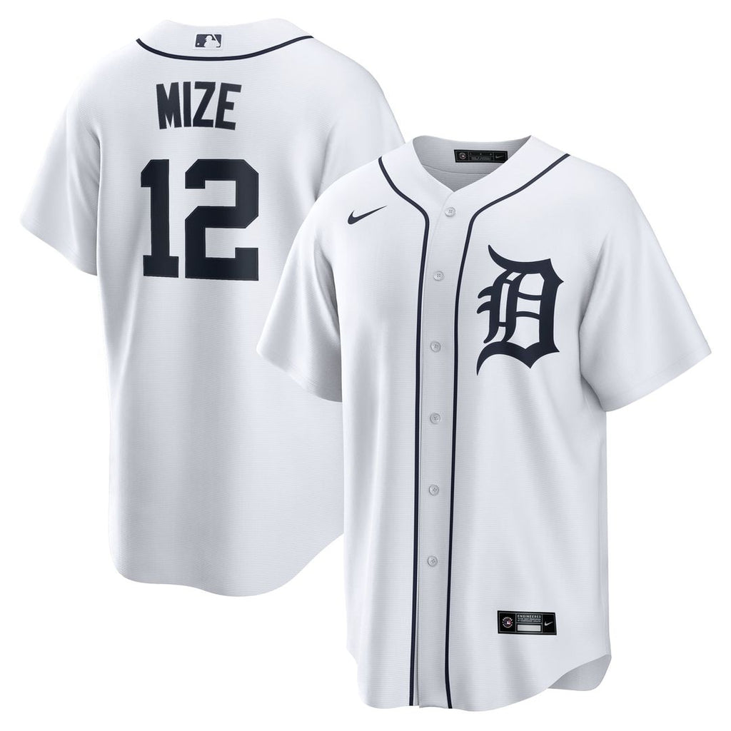 Casey Mize Detroit Tigers Nike Home Replica Jersey - White | MLB Fan Gear