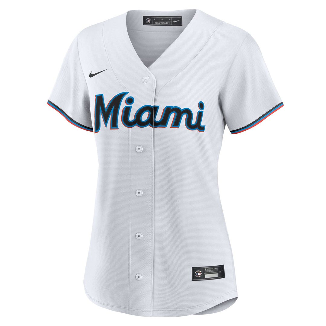 Liam Hicks Miami Marlins Nike Women's Home Replica Jersey - White | MLB Fan Gear