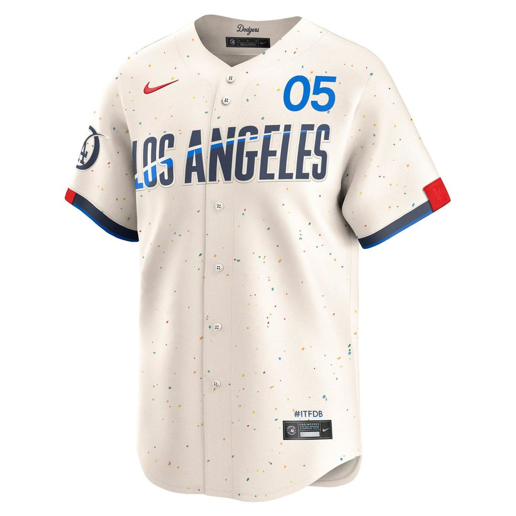 Freddie Freeman Los Angeles Dodgers Nike City Connect Limited Player Jersey - Cream | MLB Fan Gear