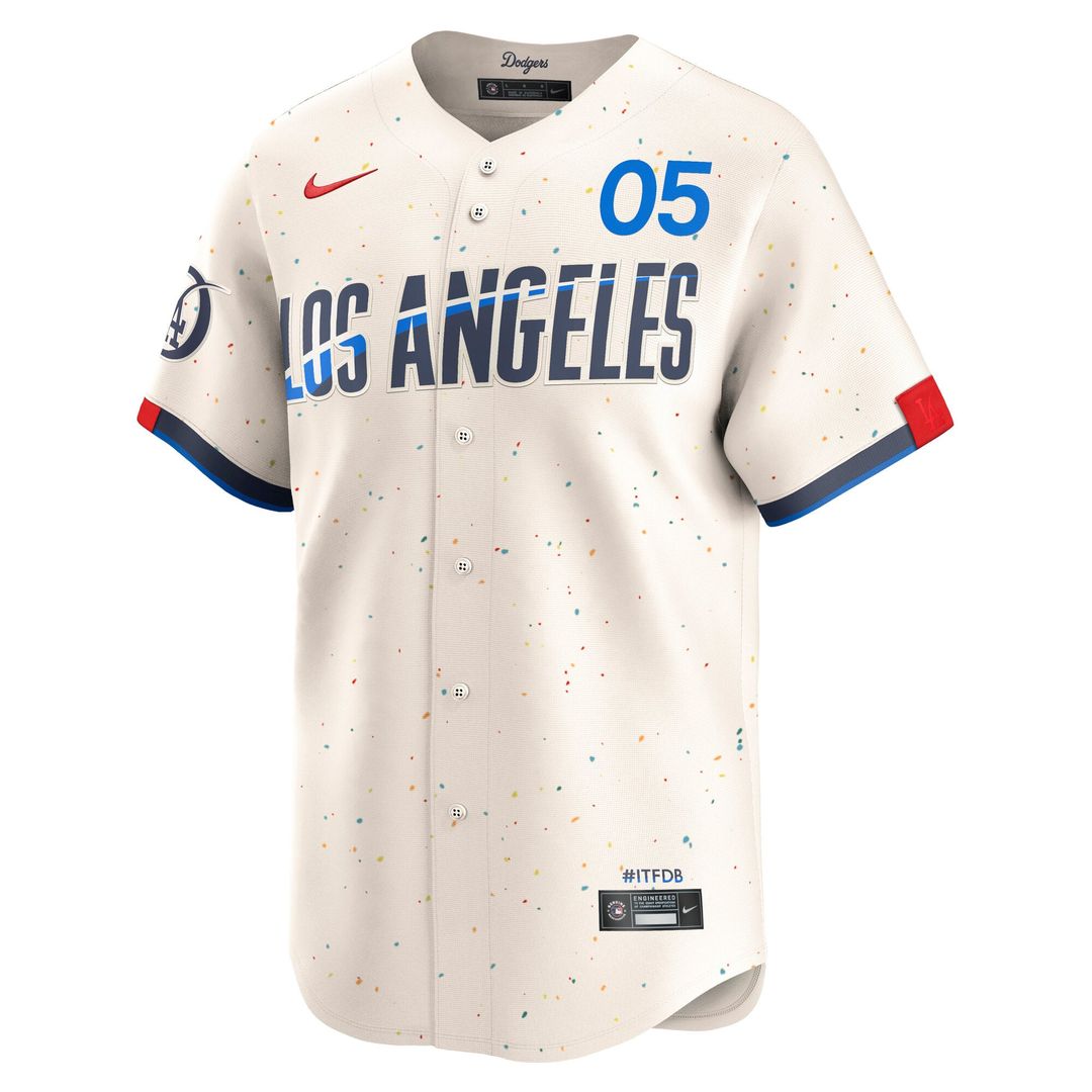 Freddie Freeman Los Angeles Dodgers Nike City Connect Limited Player Jersey - Cream | MLB Fan Gear