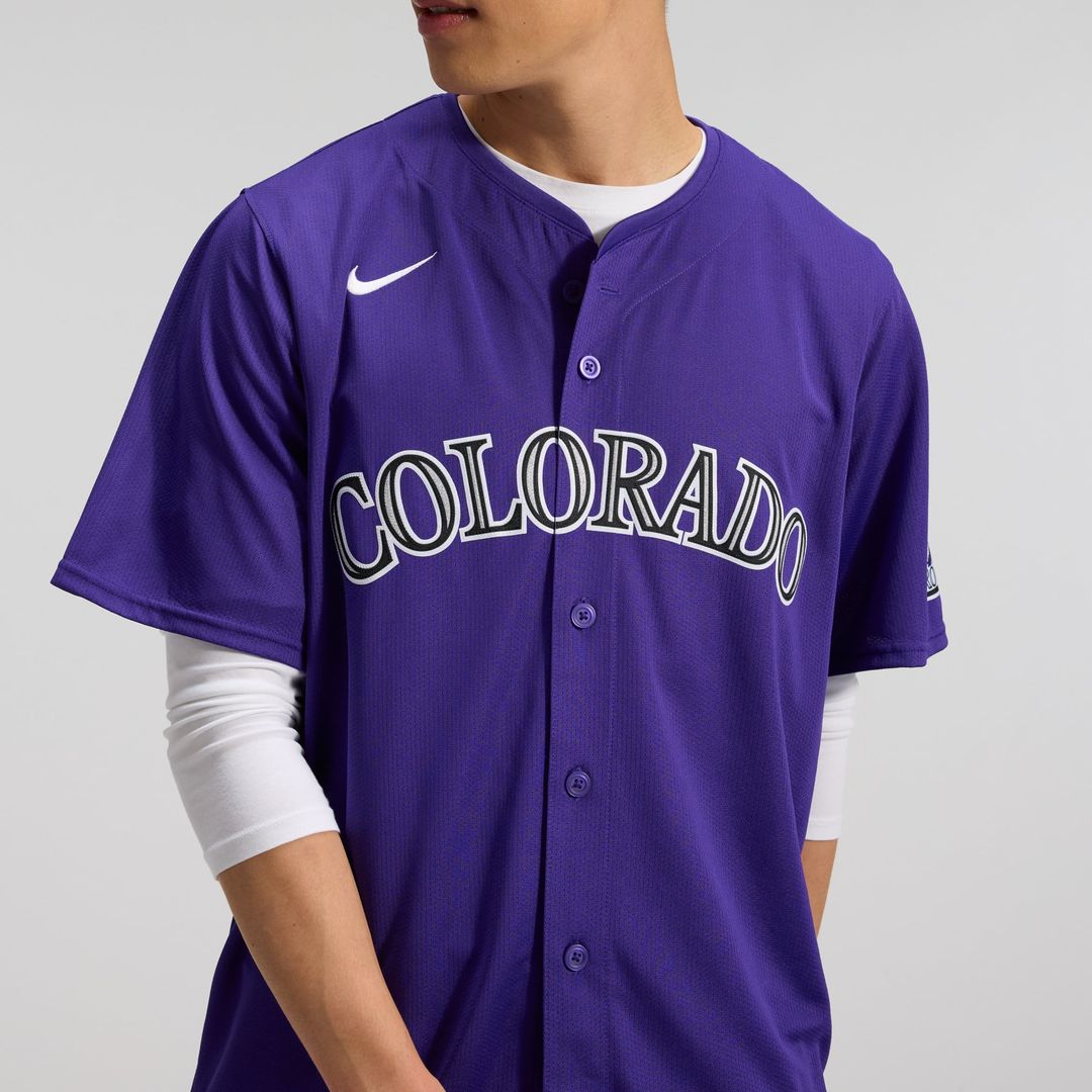 Colorado Rockies Nike Alternate Limited Jersey - Purple | MLB Fan Gear