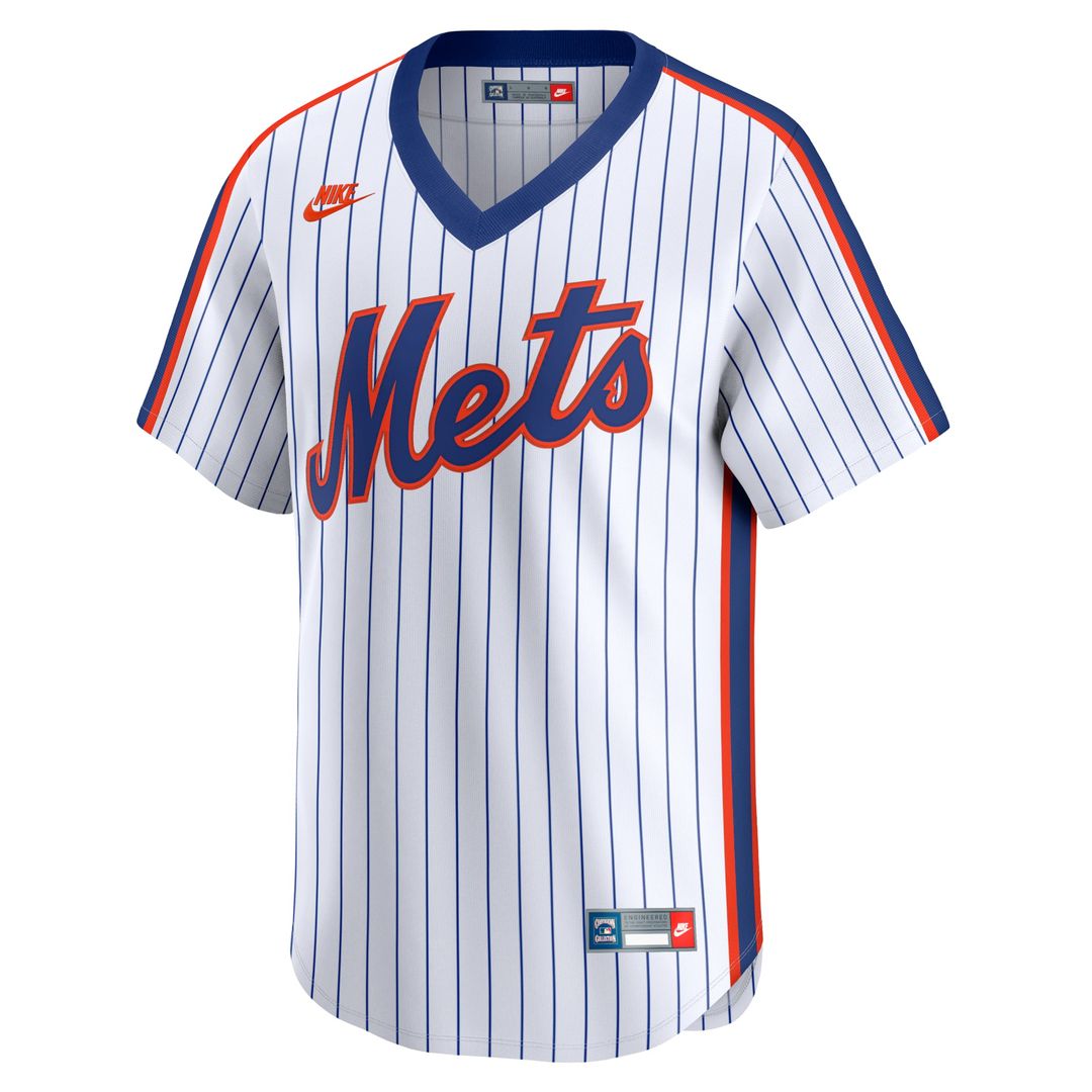 New York Mets Nike Cooperstown Collection Limited Jersey - White | MLB Fan Gear