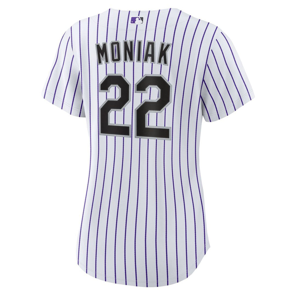 Mickey Moniak Colorado Rockies Nike Women's Home Replica Jersey - White | MLB Fan Gear