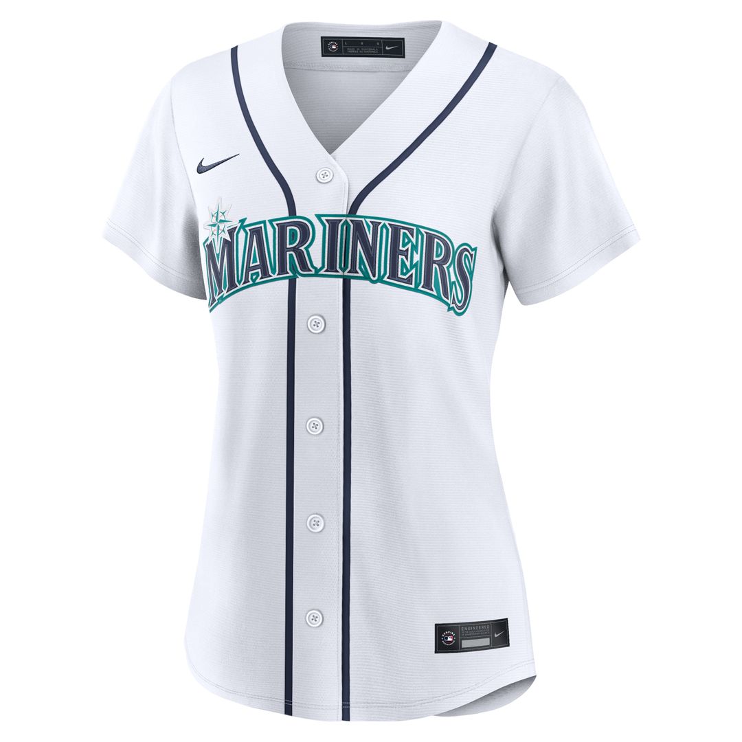 Luke Raley Seattle Mariners Nike Women's Home Replica Jersey - White | MLB Fan Gear