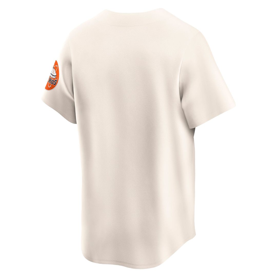 Houston Astros Nike Cooperstown Collection Limited Jersey - Cream | MLB Fan Gear
