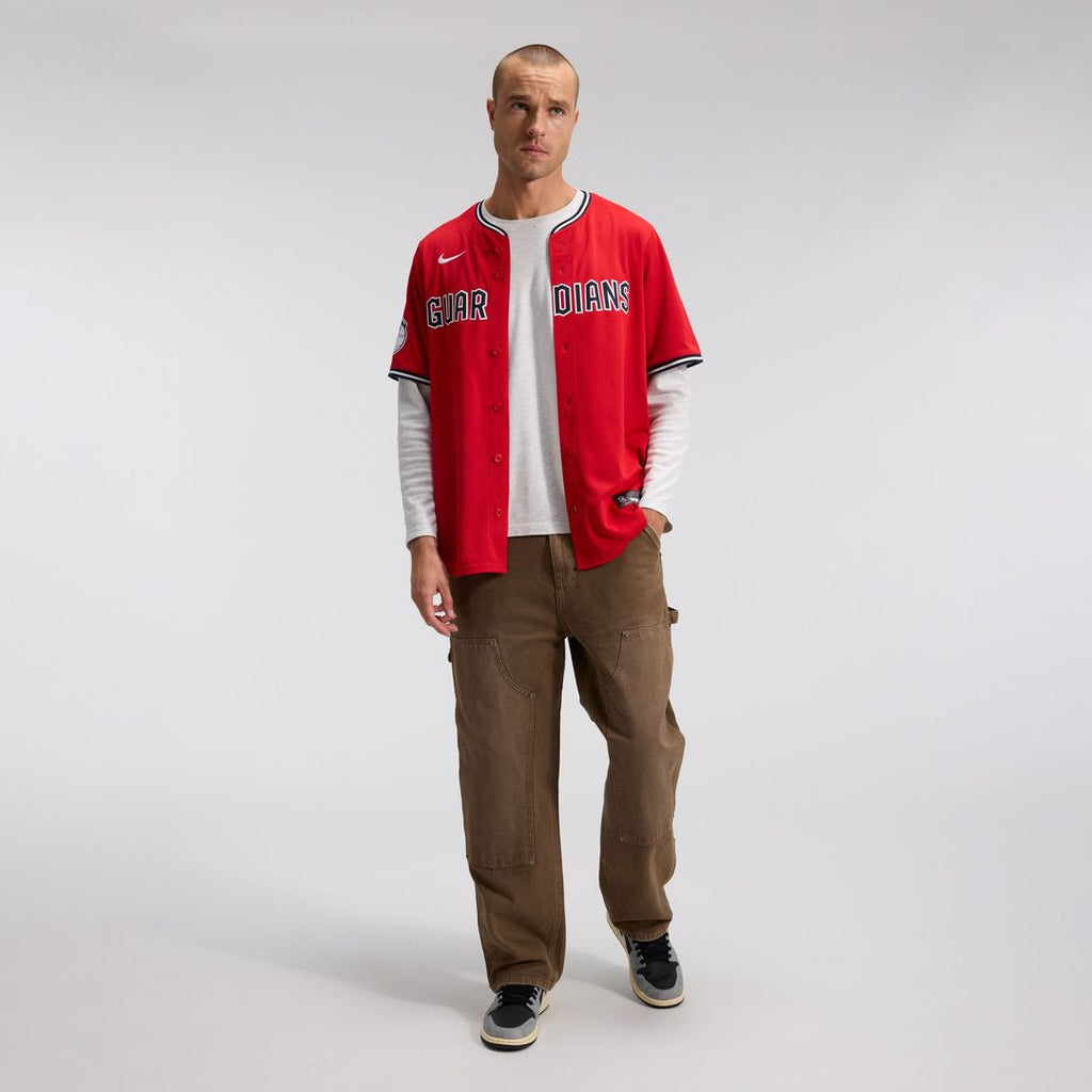 Cleveland Guardians Nike Alternate Limited Jersey - Red | MLB Fan Gear