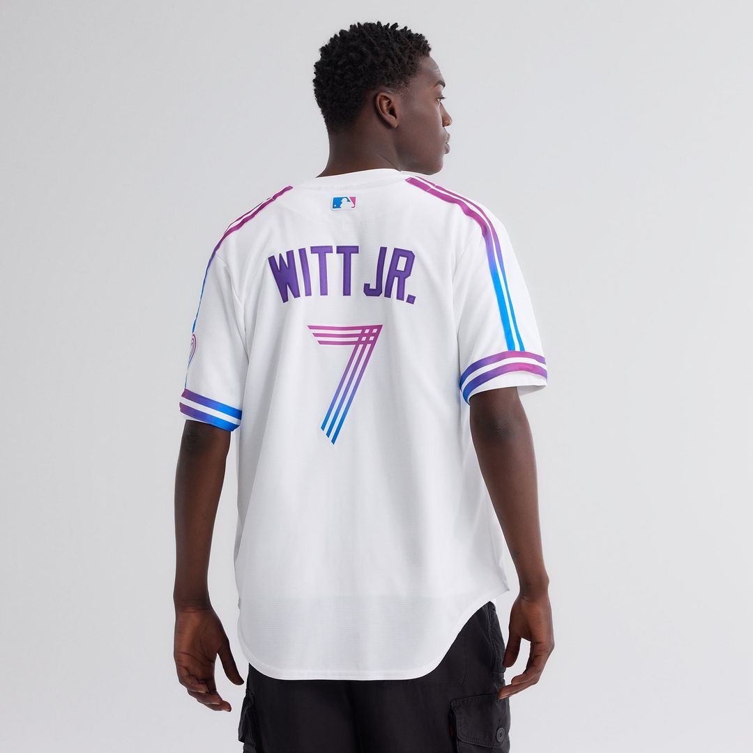 Bobby Witt Jr. Kansas City Royals Nike 2026 City Connect Stadium Jersey - White | MLB Fan Gear