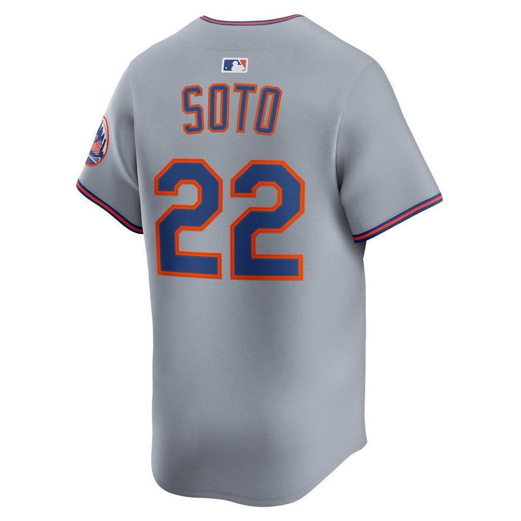 Juan Soto New York Mets Nike Road Limited Player Jersey - Gray | MLB Fan Gear