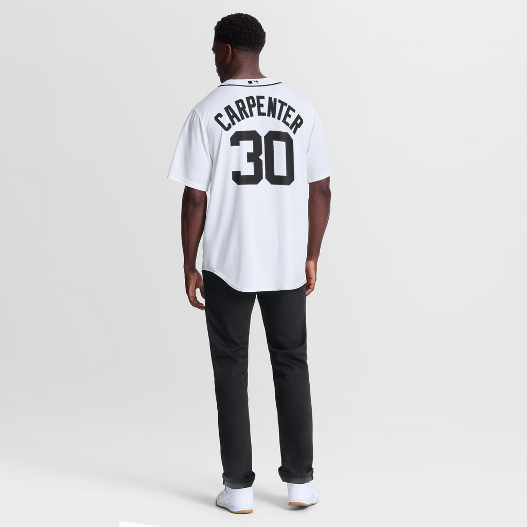 Kerry Carpenter Detroit Tigers Nike Home Replica Jersey - White | MLB Fan Gear