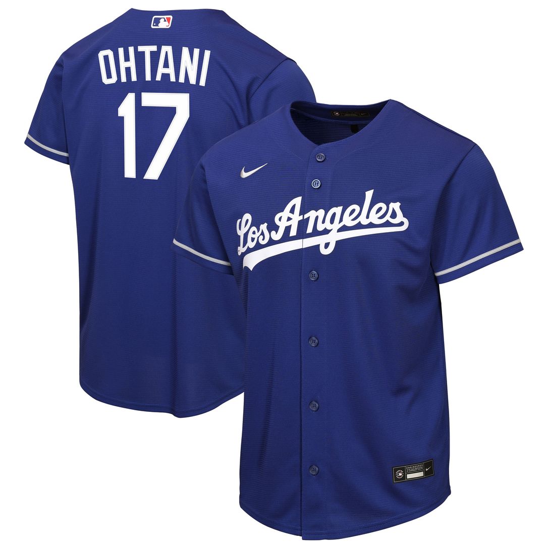 Shohei Ohtani Los Angeles Dodgers Nike Youth Alternate Replica Jersey - Royal | MLB Fan Gear