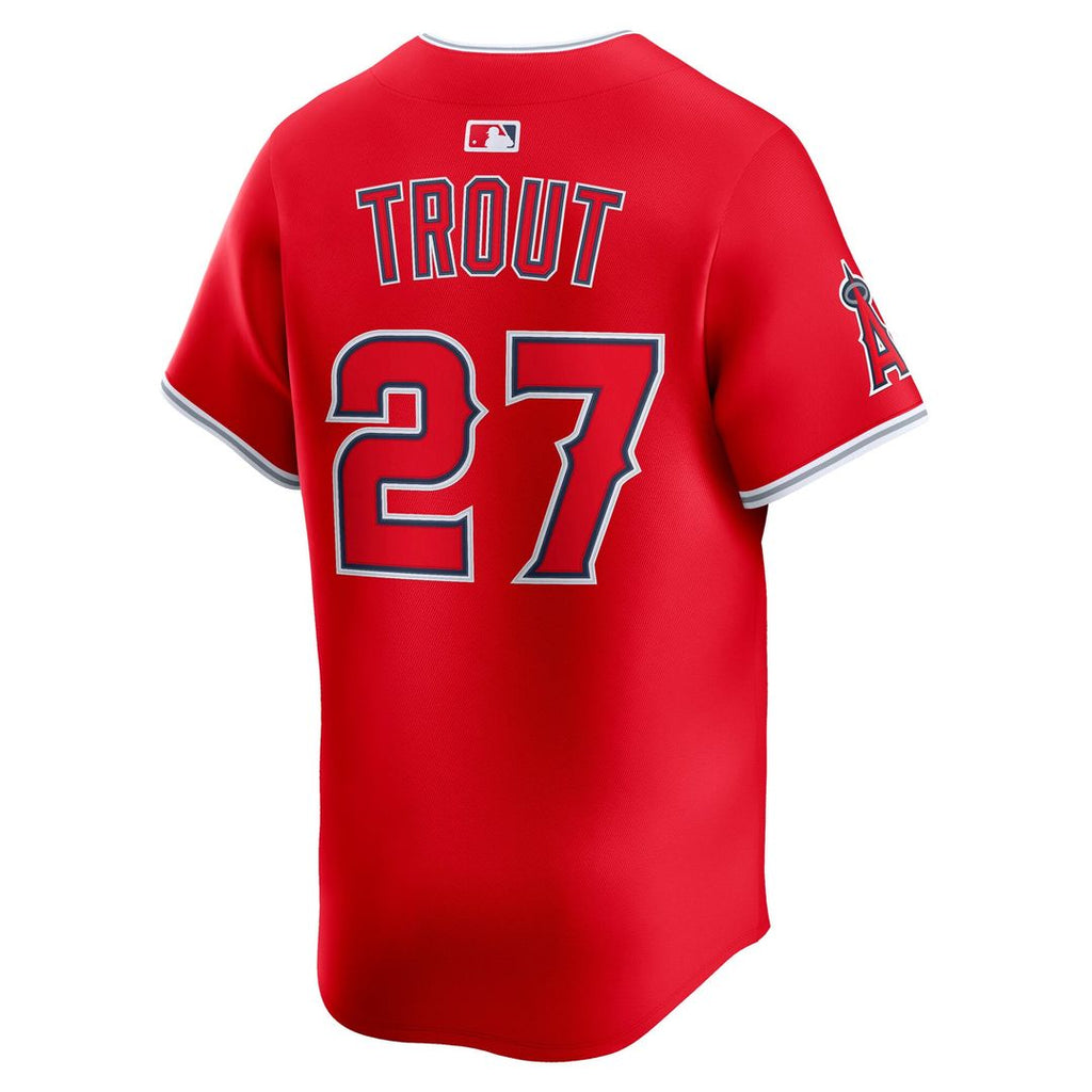 Mike Trout Los Angeles Angels Nike Alternate Limited Player Jersey - Red | MLB Fan Gear