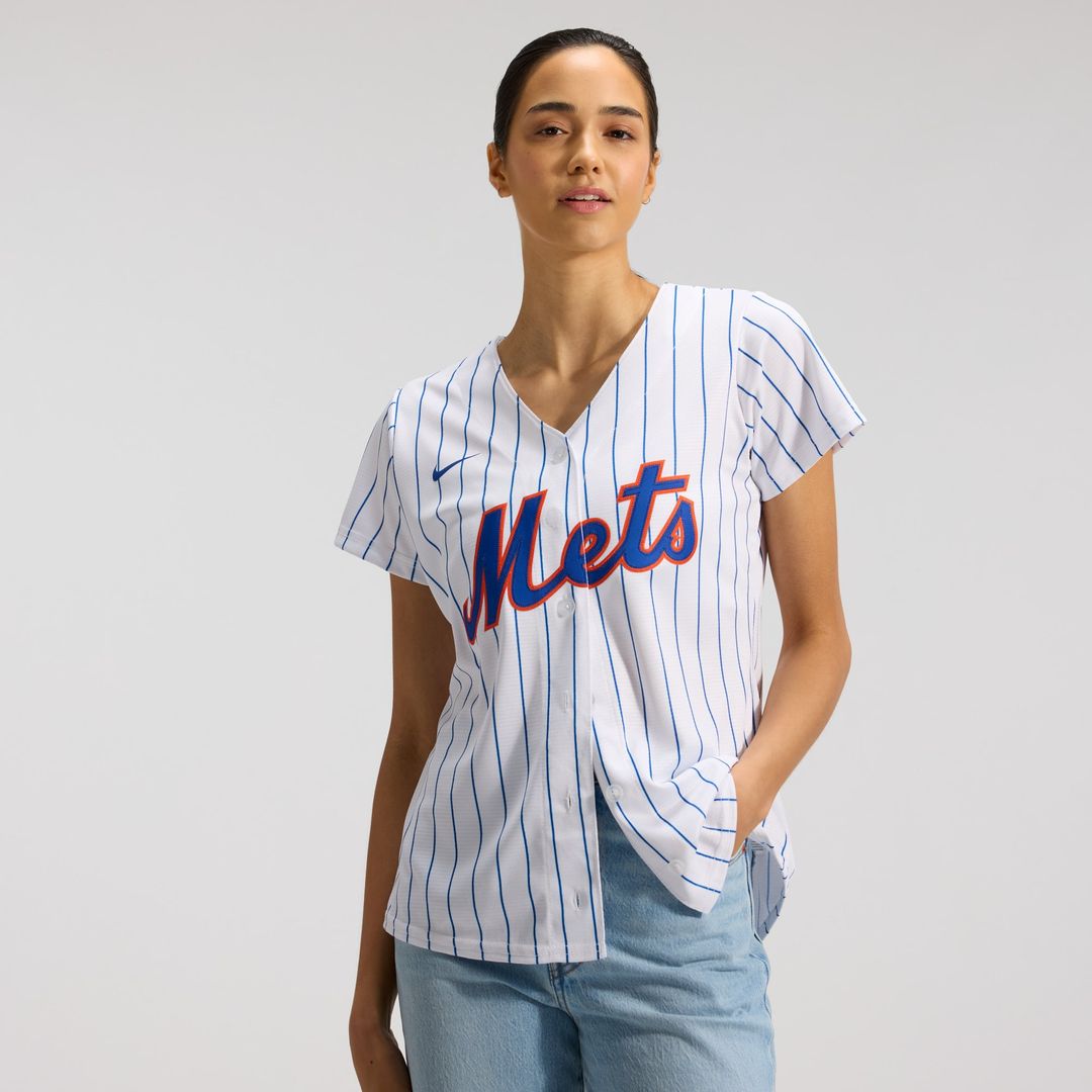 New York Mets Nike Women's Home Replica Team Jersey - White | MLB Fan Gear