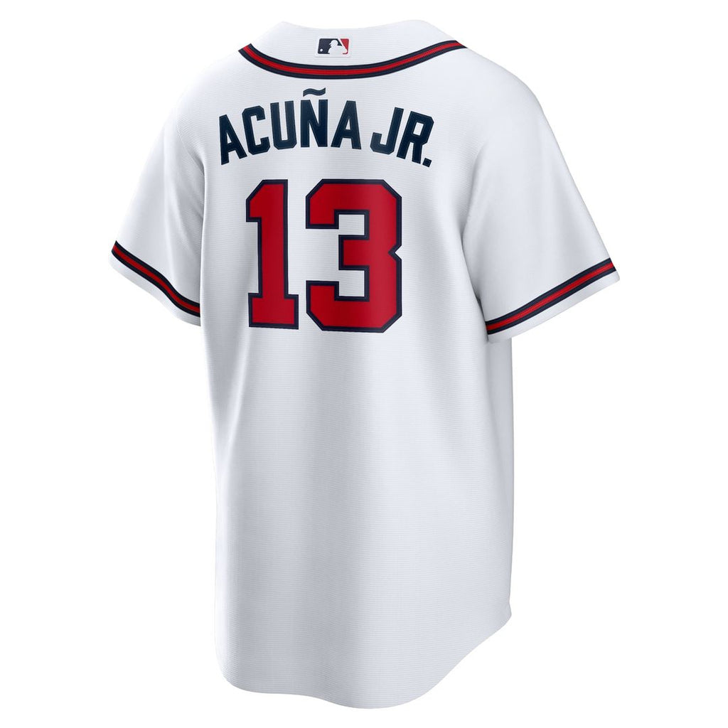 Ronald Acuna Jr. Atlanta Braves Nike Home Replica Player Name Jersey - White | MLB Fan Gear