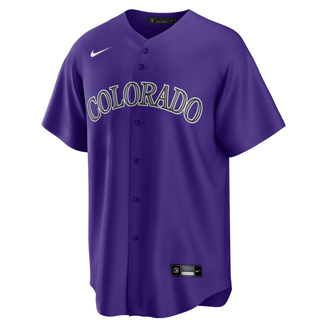 Charlie Blackmon Colorado Rockies Nike Alternate Replica Player Name Jersey - Purple | MLB Fan Gear