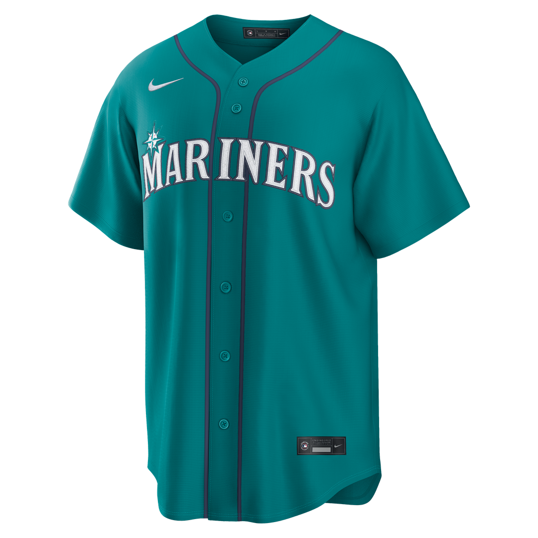 Cal Raleigh Seattle Mariners Nike Alternate Replica Jersey - Teal | MLB Fan Gear