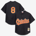 Cal Ripken Jr. Baltimore Orioles Mitchell & Ness Authentic Batting Practice Jersey - Black | MLB Fan Gear