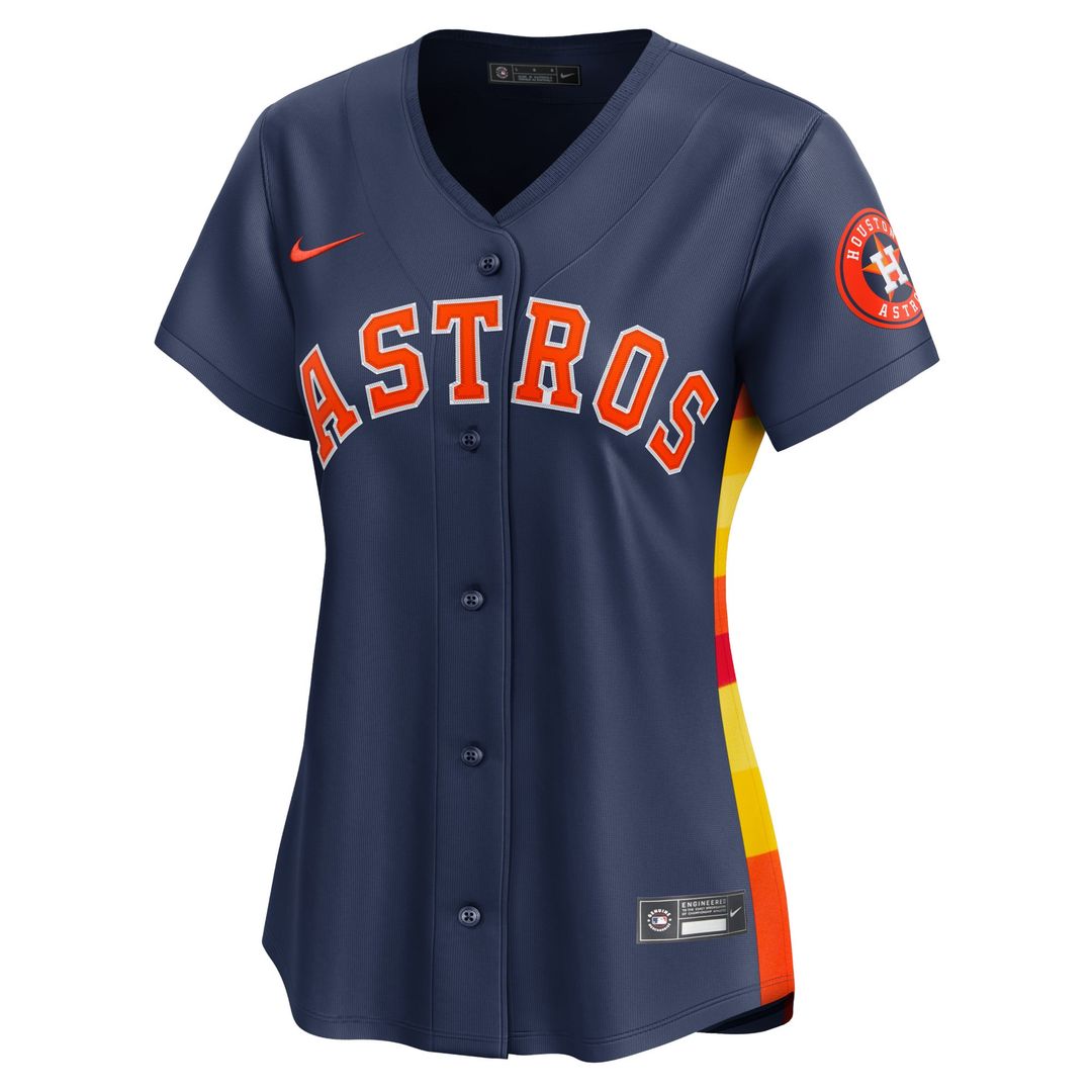 Jose Altuve Houston Astros Nike Women's Alternate Limited Player Jersey – Navy | MLB Fan Gear