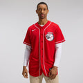 Cincinnati Reds Nike Alternate Authentic Team Logo Jersey - Scarlet | MLB Fan Gear