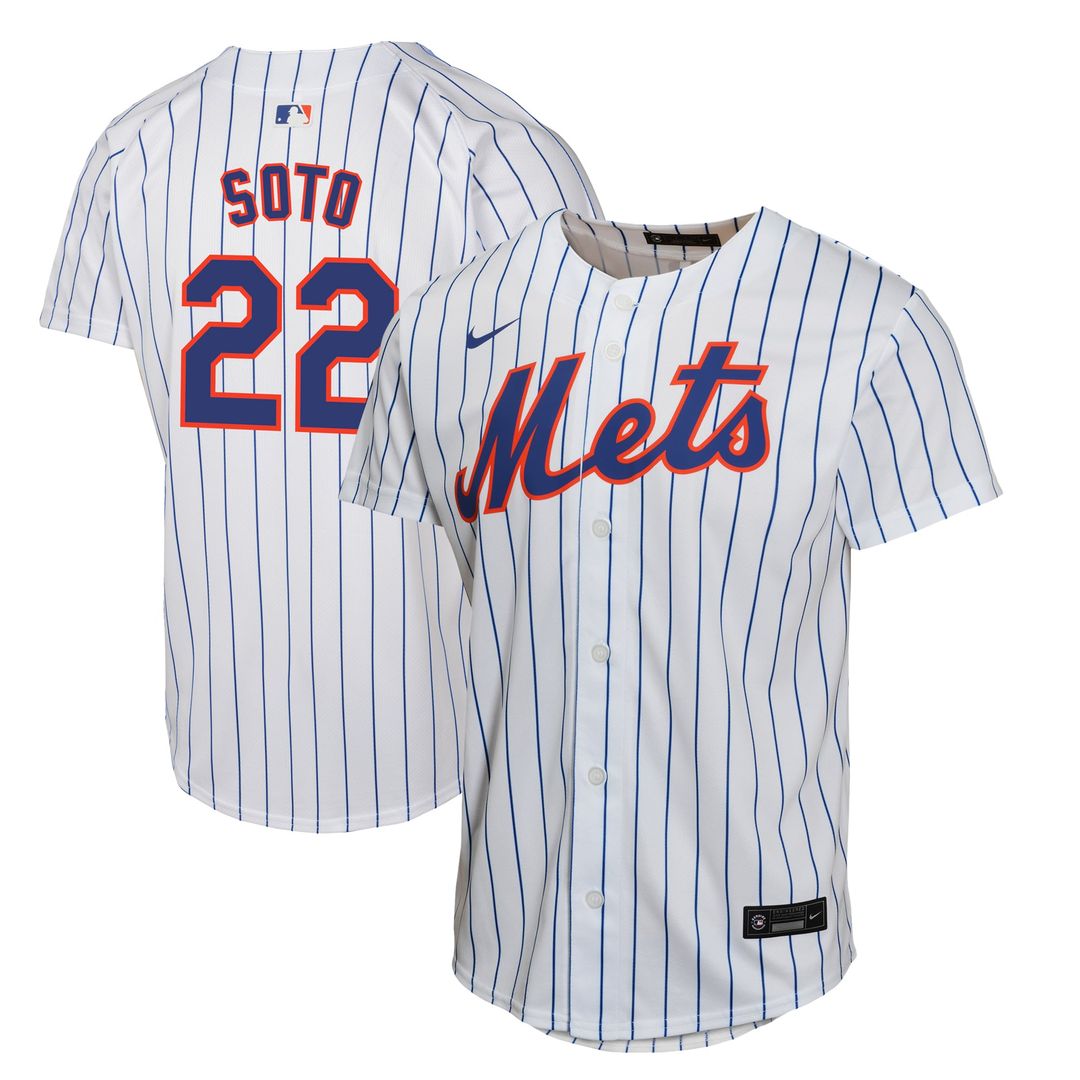 Juan Soto New York Mets Nike Youth Home Game Player Jersey - White | MLB Fan Gear