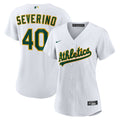 Luis Severino Athletics Nike Women's Home Replica Jersey - White | MLB Fan Gear