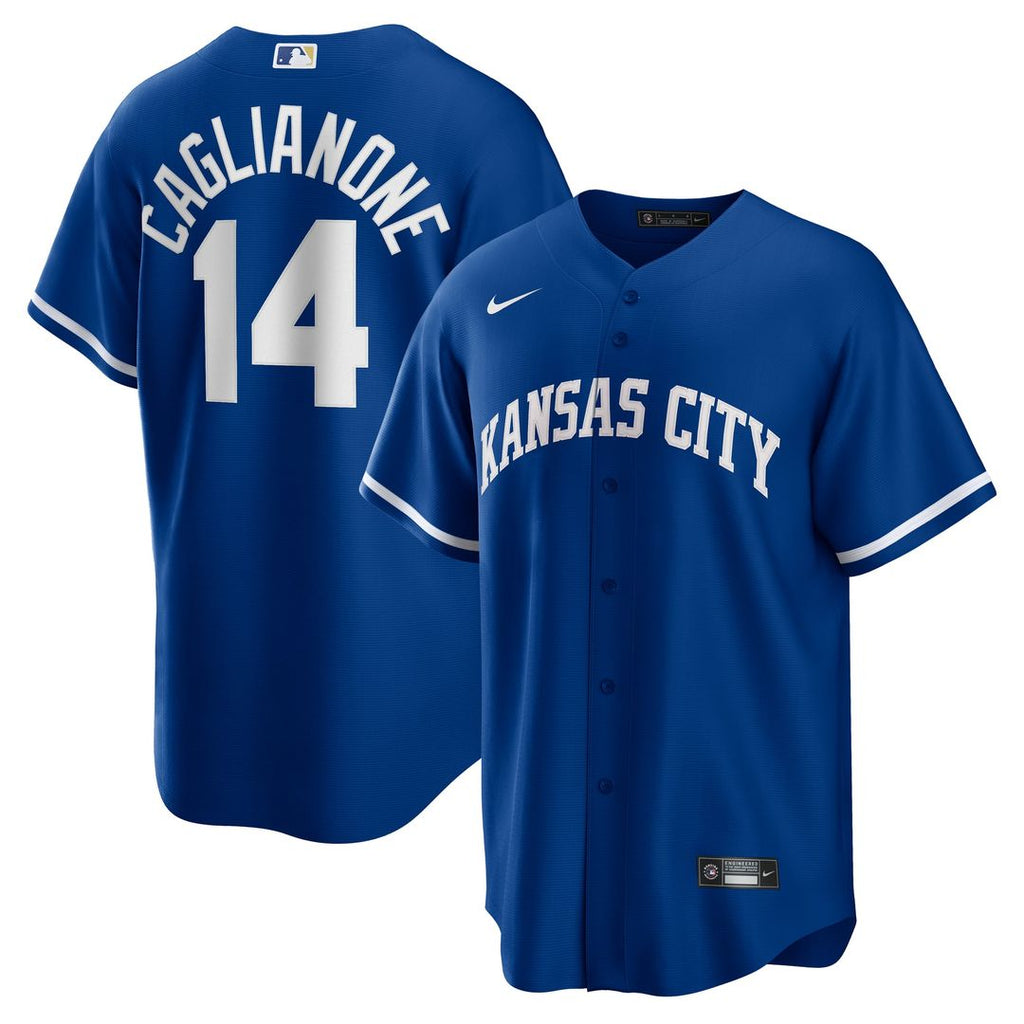 Jac Caglianone Kansas City Royals Nike Alternate Replica Jersey - Royal | MLB Fan Gear