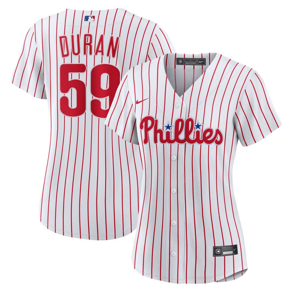 Jhoan Duran Philadelphia Phillies Nike Women's Home Replica Jersey - White | MLB Fan Gear