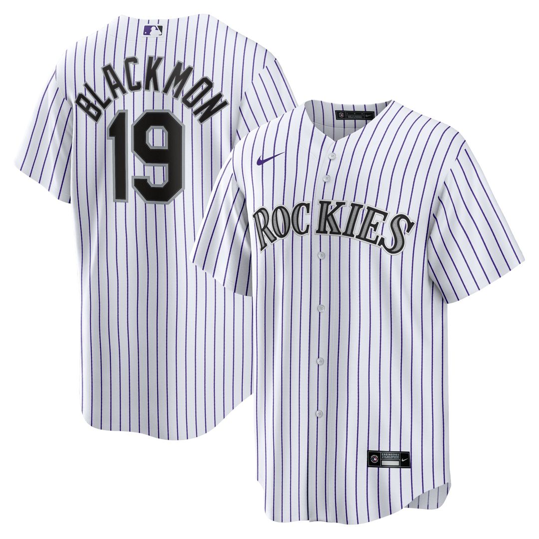 Charlie Blackmon Colorado Rockies Nike Home Replica Player Name Jersey - White | MLB Fan Gear