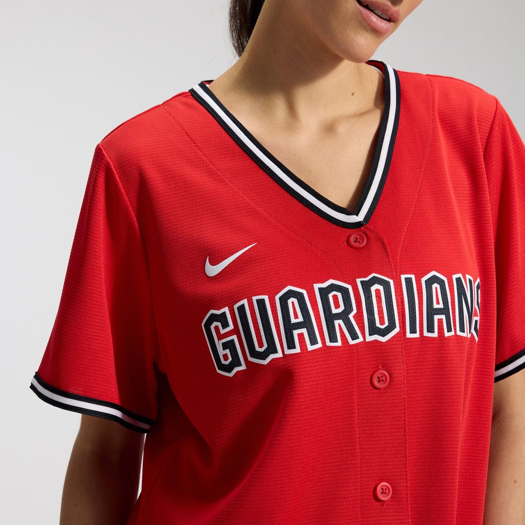 Cleveland Guardians Nike Women's Alternate 2 Replica Jersey - Red | MLB Fan Gear