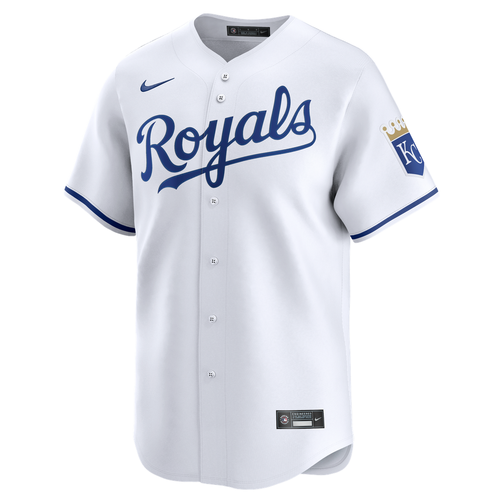 Kansas City Royals Nike Home Limited Jersey - White | MLB Fan Gear