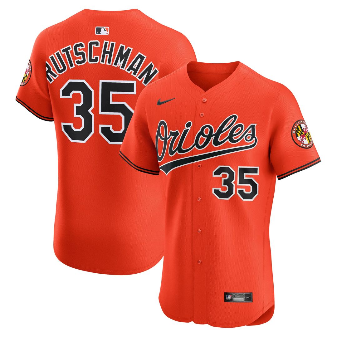 Adley Rutschman Baltimore Orioles Nike Alternate Elite Jersey - Black | MLB Fan Gear