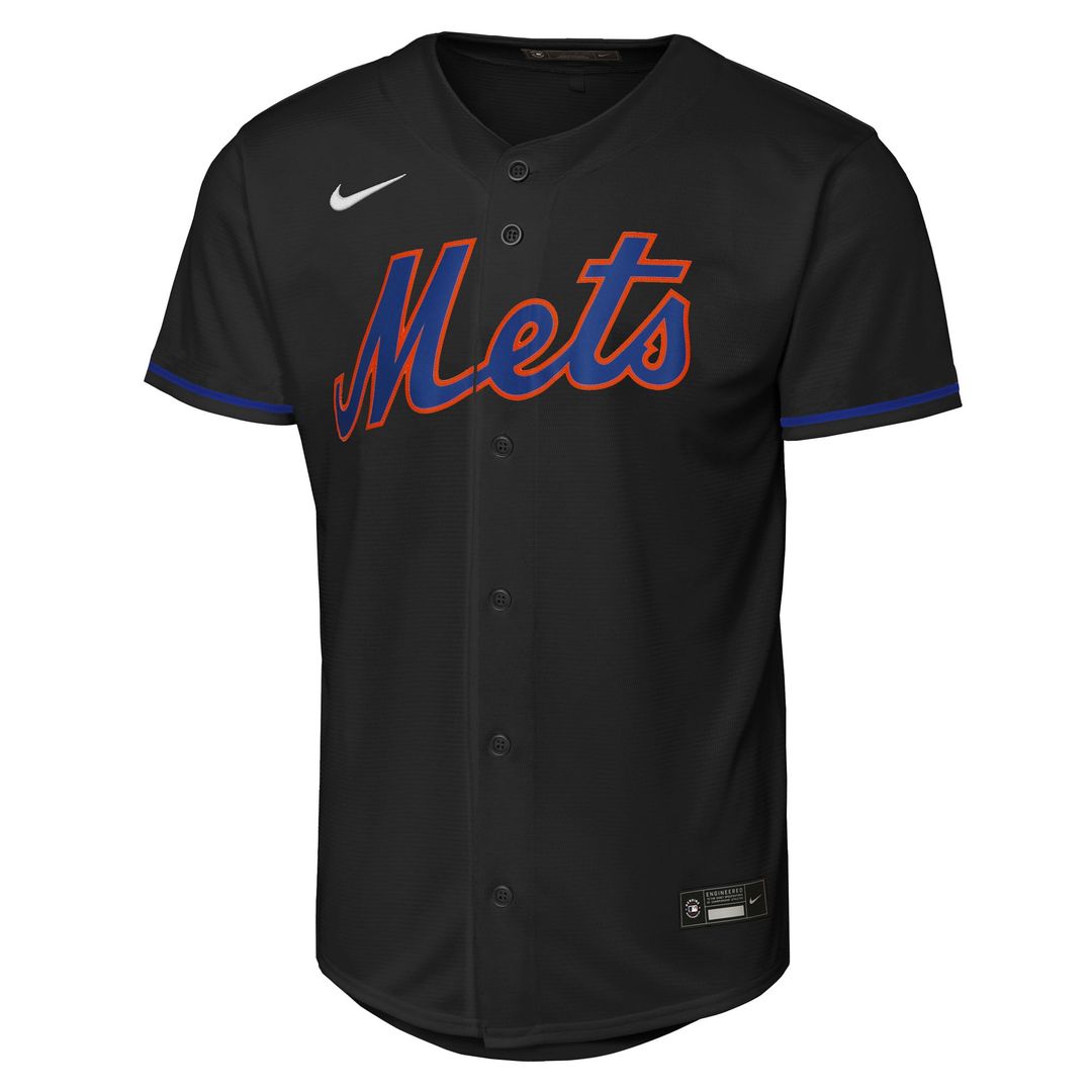 Juan Soto New York Mets Nike Youth Alternate Replica Jersey - Black | MLB Fan Gear