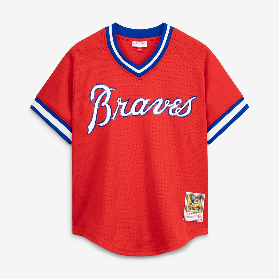 Dale Murphy Atlanta Braves Mitchell & Ness Authentic Batting Practice Jersey - Royal | MLB Fan Gear